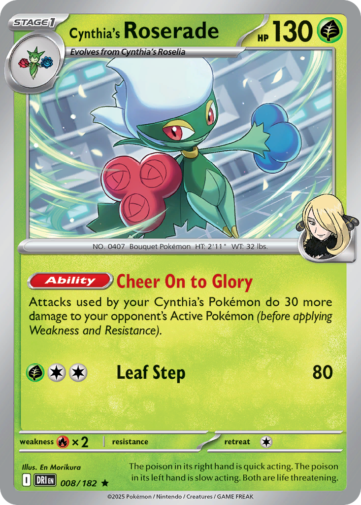 Cynthia's Roserade