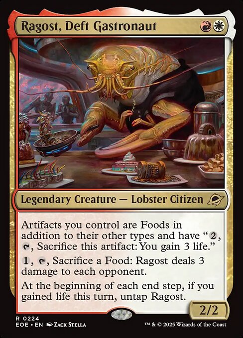 Ragost, Deft Gastronaut