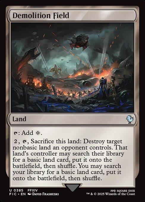Demolition Field